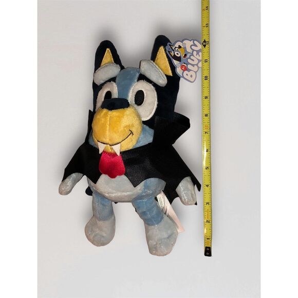 Bluey and Bingo Halloween Plush Pumpkin Vampire 12" Inches New 2024 - Picture 9 of 12